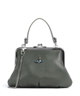 Vivienne Westwood Granny Frame Nappa Kabelka přes rameno green