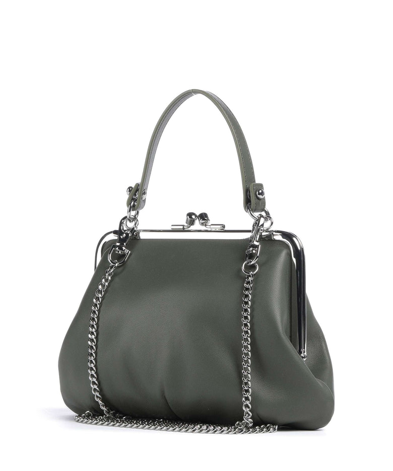 Vivienne Westwood Granny Frame Nappa Crossbody bag green