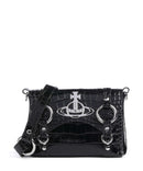 Vivienne Westwood Kim Embossed Croc Kabelka přes rameno black