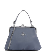 Vivienne Westwood Granny Frame Saffiano Kabelka denim blue