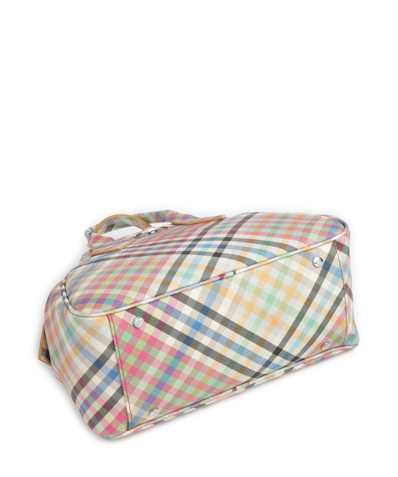 Vivienne Westwood Yasmine Buccia D'Arancia Medium Handbag heather plaid