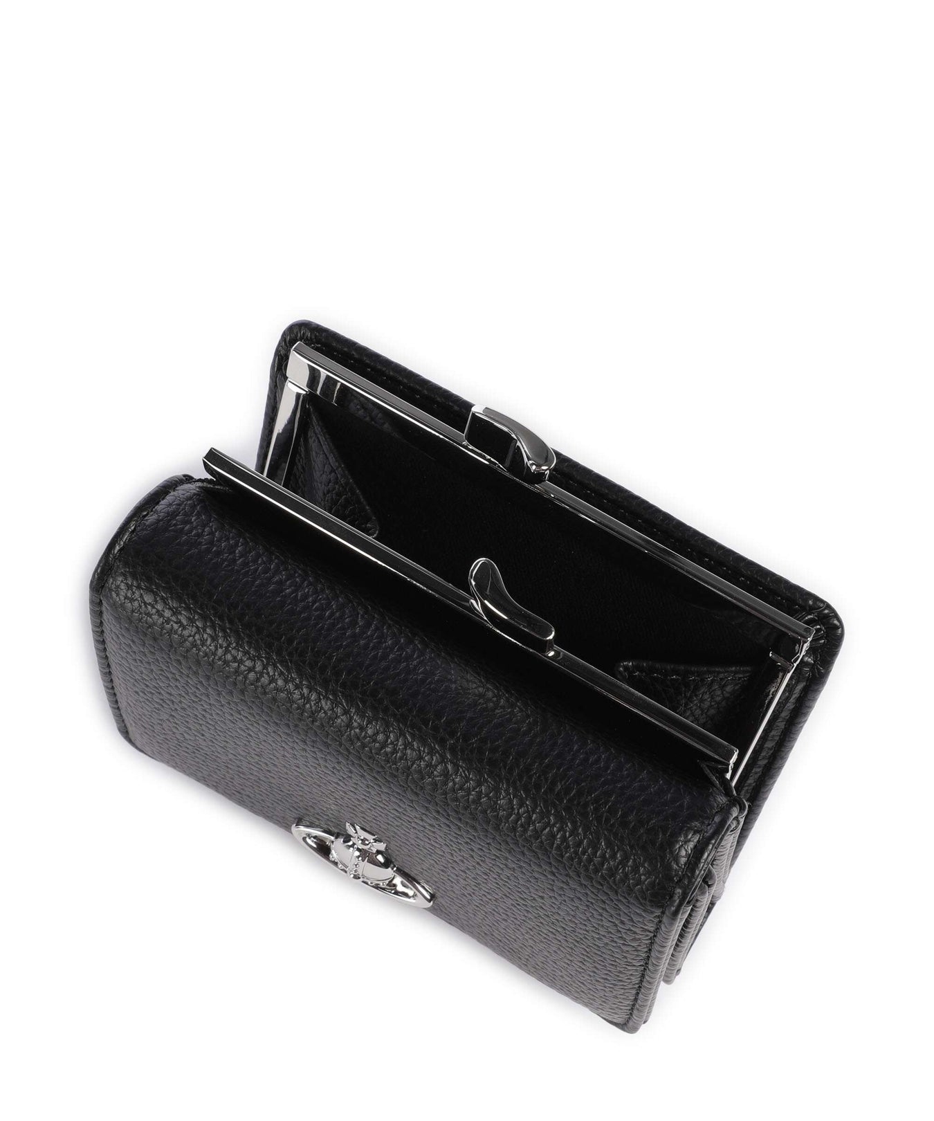 Vivienne Westwood Frame Grain Small Wallet black