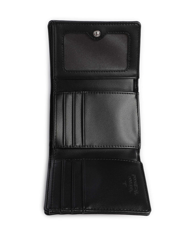Vivienne Westwood Frame Smooth Small Wallet black