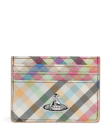 Vivienne Westwood Buccia D'Arancia Pouzdro na kreditní kartu heather plaid