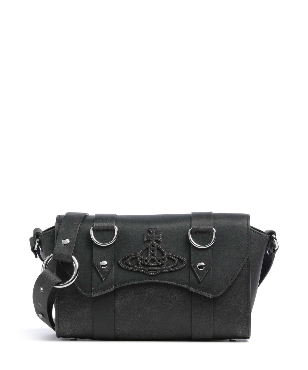 Vivienne Westwood Kimmy Distressed Crossbody bag off black