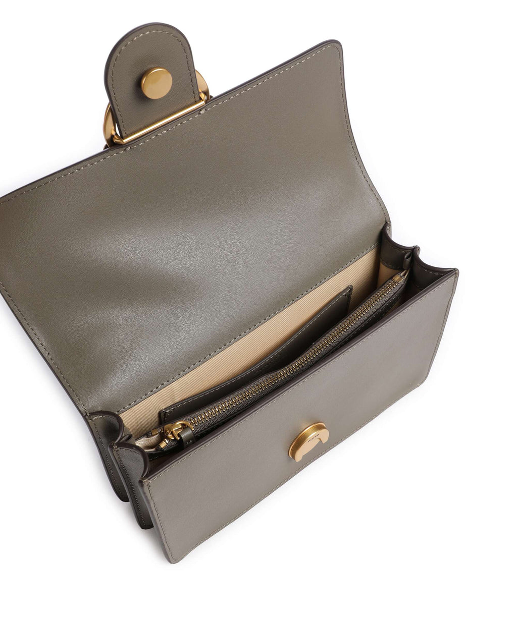 Pinko Love One Mini Crossbody bag verde/oliva scuro/antique gold