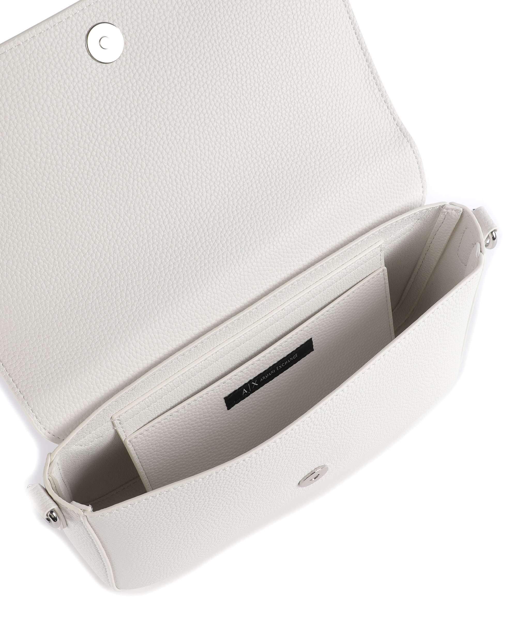 Armani Exchange Wave Crossbody bag bianco