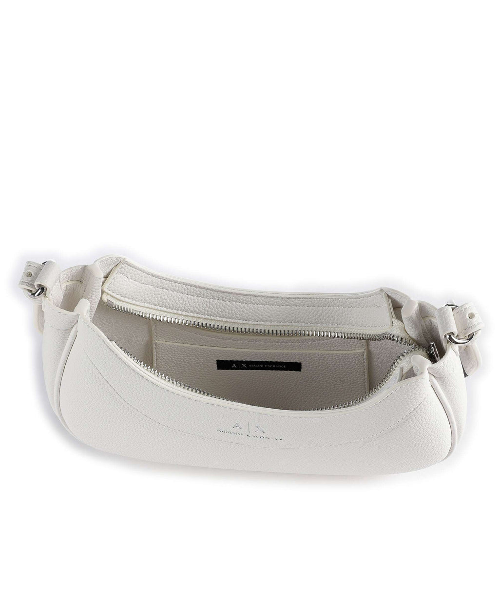 Armani Exchange Wave S Crossbody bag bianco