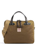 Filson Tin Cloth Briefcase dark tan