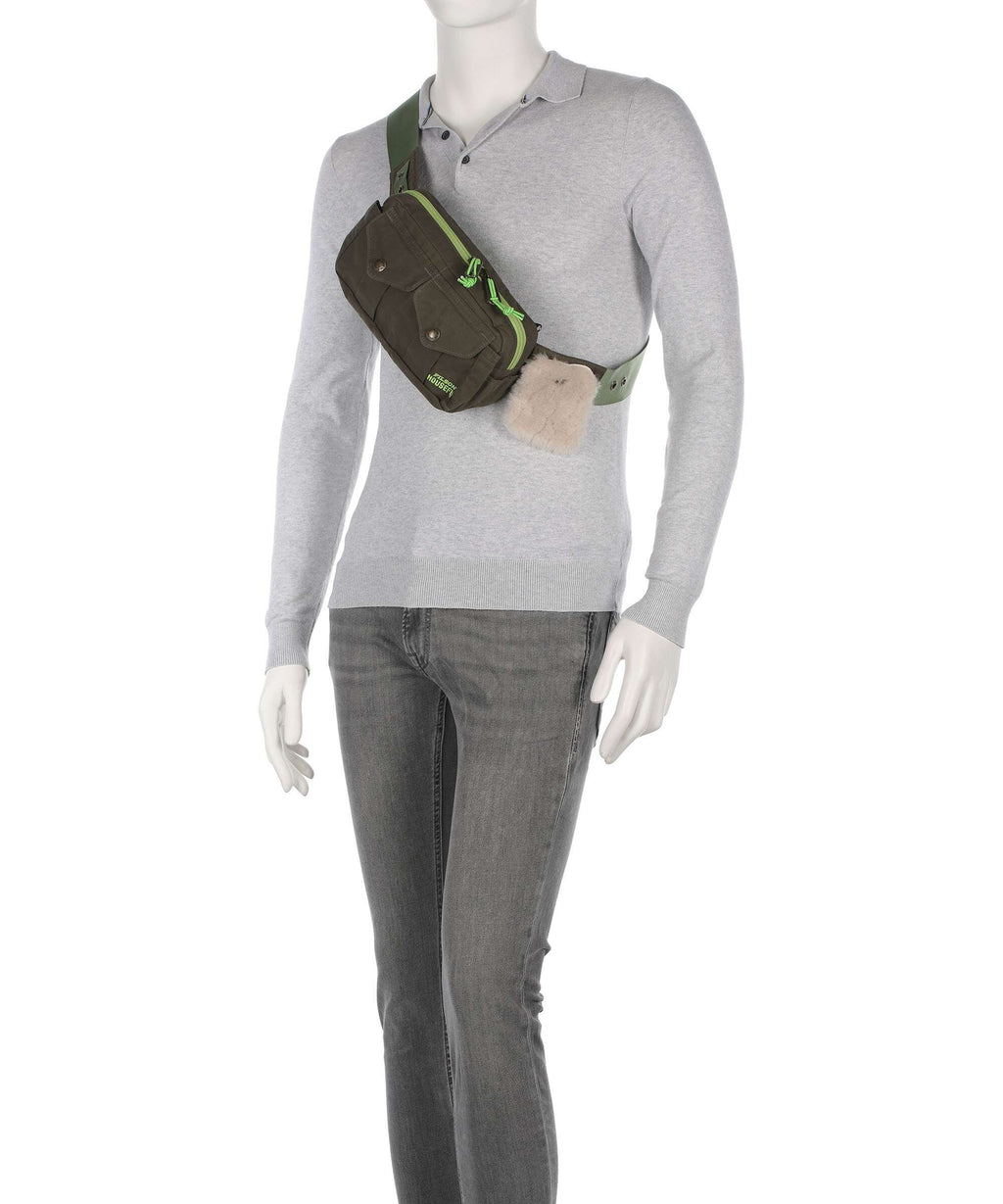 Filson Waxed Cotton Fanny pack otter green