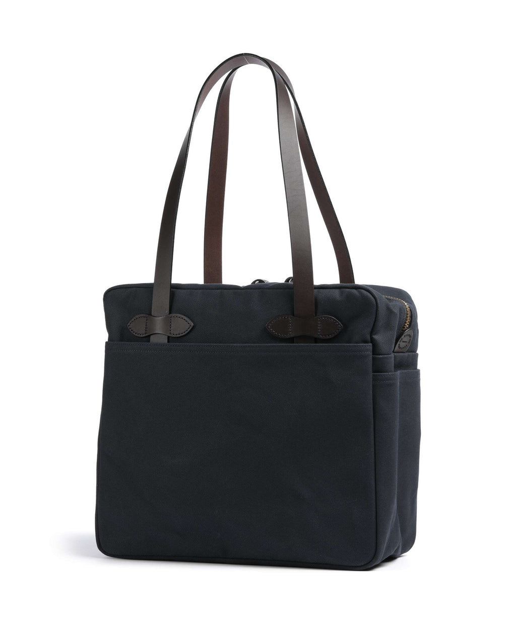 Filson Luggage Twill Tote bag navy