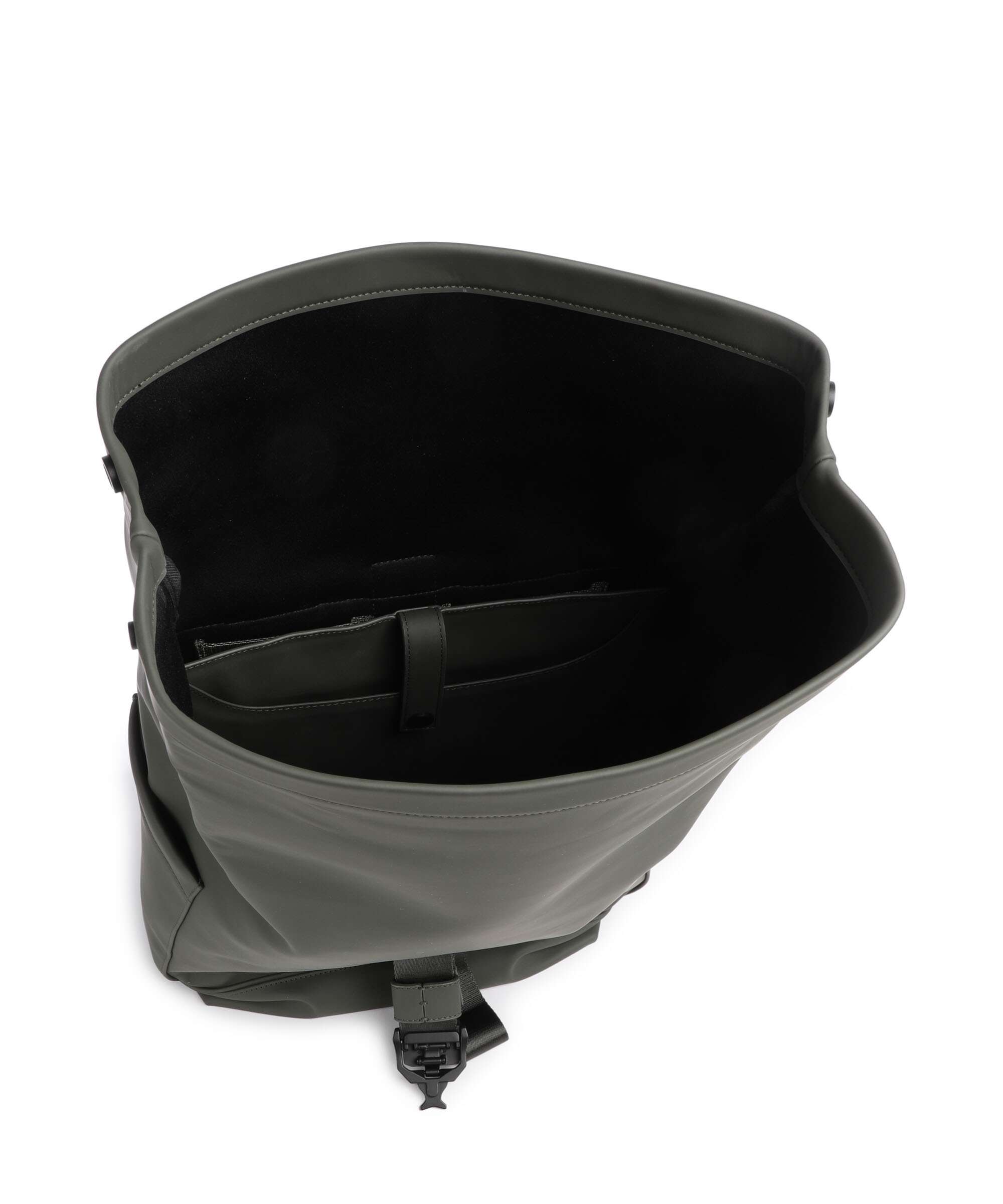 The Urban Society Rolltop backpack forest green