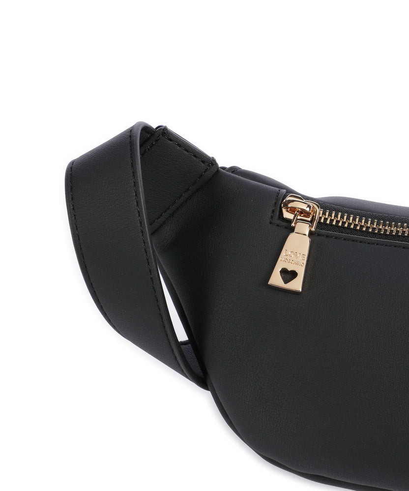 Love Moschino Bold Love Fanny pack black