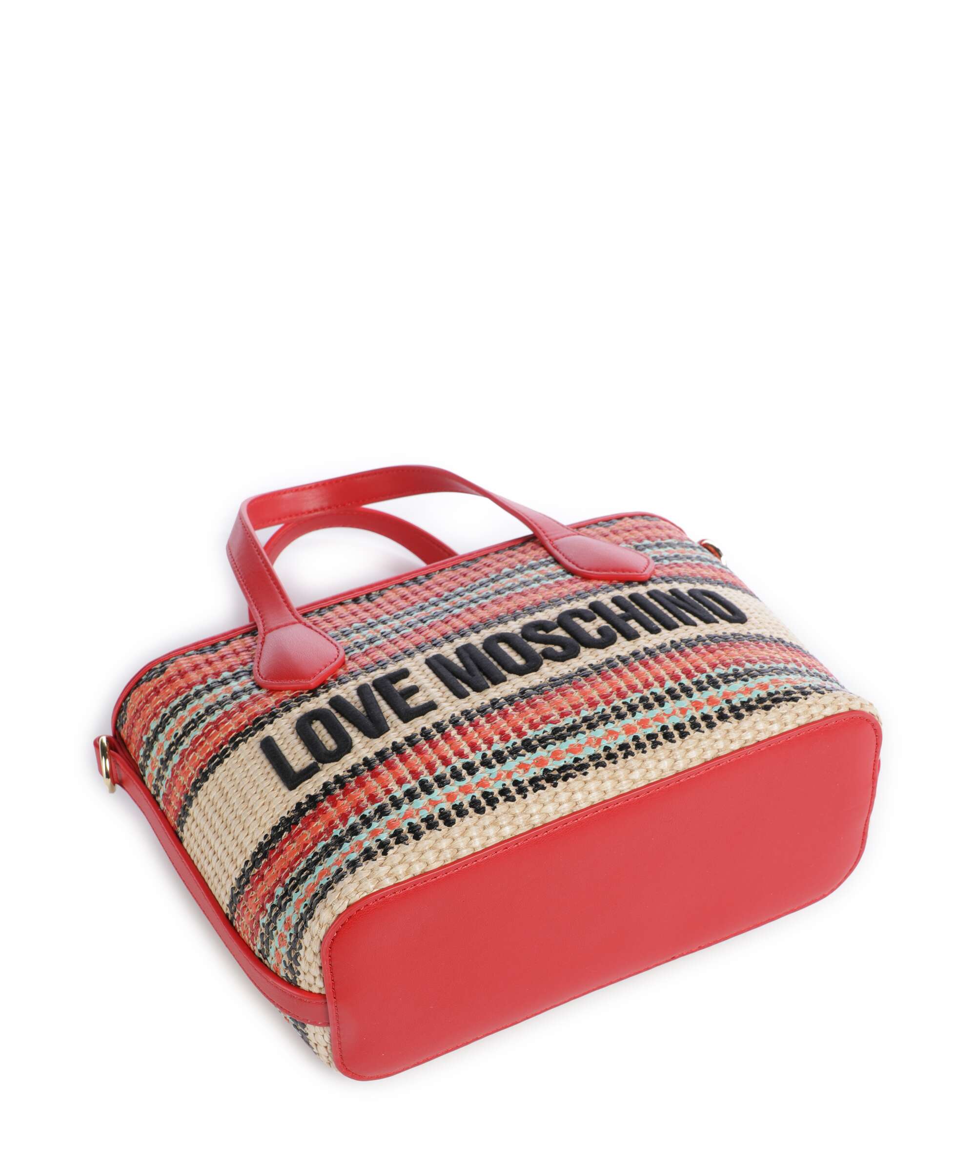 Love Moschino Sunset Stripes Handbag multicolour/red
