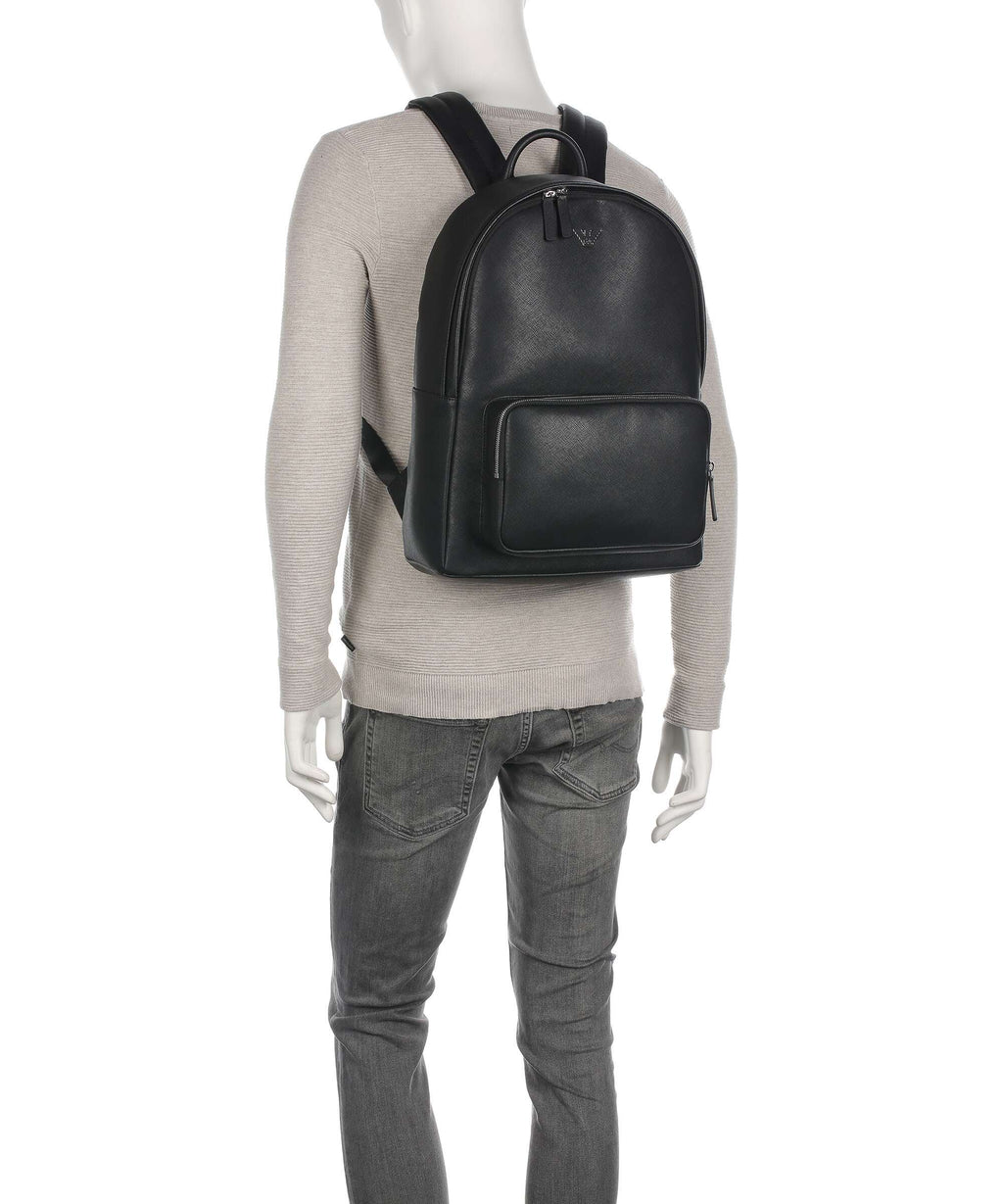 Emporio Armani Business Regenerated Backpack black