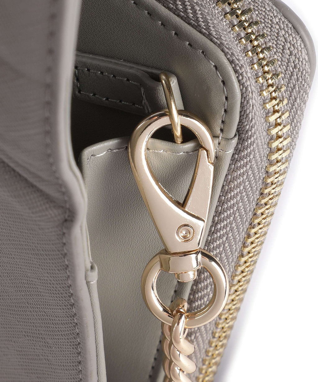 Valentino Bags Zero Re Wallet grigio