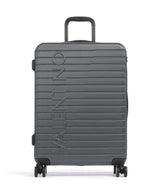 Valentino Bags Mercury Kufr se 4 kolečky gunmetal