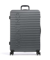 Valentino Bags Mercury Spinner (4 wheels) gunmetal