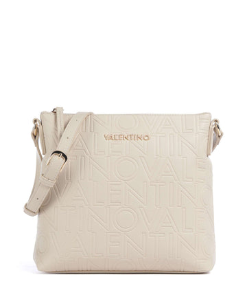 Valentino Bags Pansy Kabelka přes rameno ecru