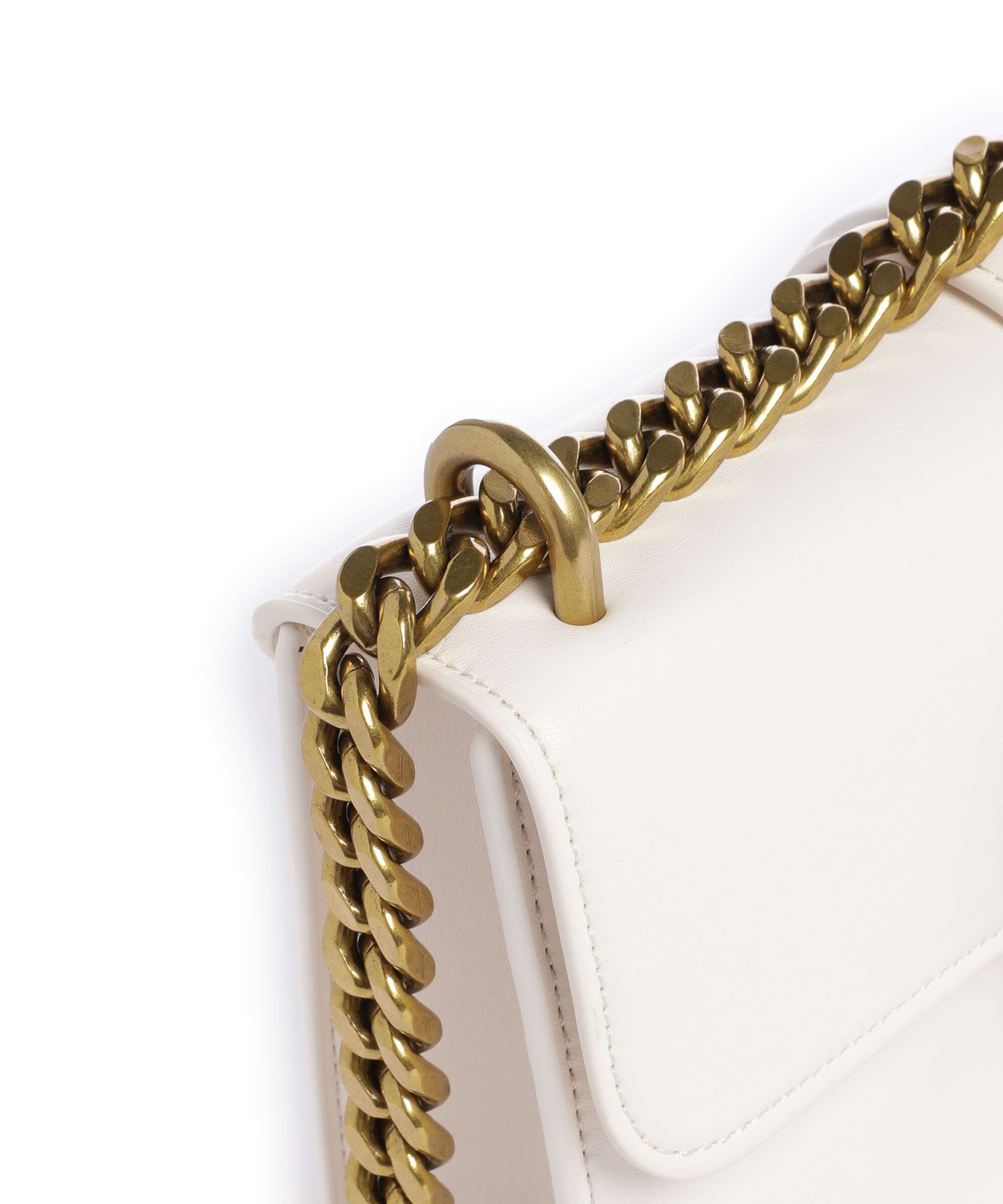 Just Cavalli Iconic Snakes Shoulder bag white