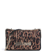 Just Cavalli Taška přes rameno iconic leo print/black