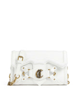 Just Cavalli Crossed Laces Kabelka přes rameno white
