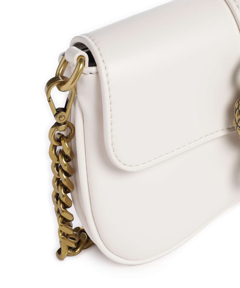 Just Cavalli Iconic Snakes Crossbody bag white