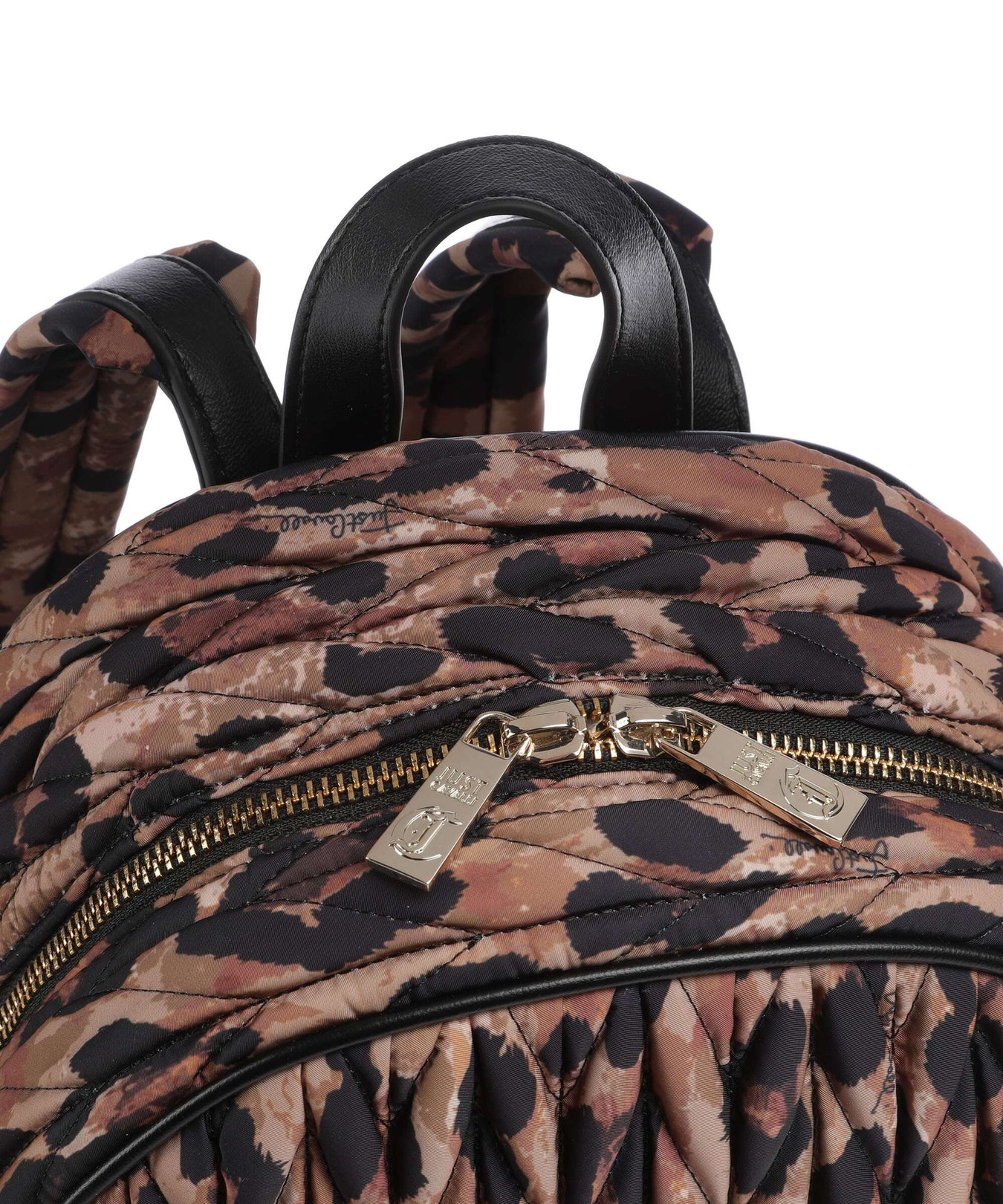 Just Cavalli Backpack iconic leo print