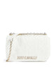 Just Cavalli Quilted Zebra Shoulder bag white