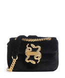 Just Cavalli Iconic Snakes Puffy Taška přes rameno black
