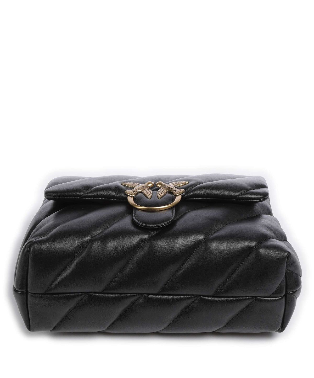 Pinko Love Puff Big Shoulder bag nero/antique gold