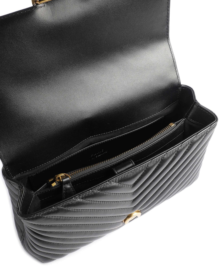 Pinko Love Lady Puff Classic Handbag nero/antique gold