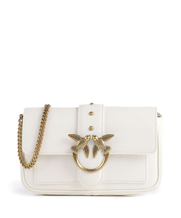 Pinko Love One Pocket Peněženka bianco seta/antique gold