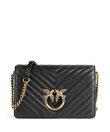 Pinko Love Click Classic Kabelka přes rameno nero/antique gold