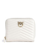 Pinko Taylor Wallet bianco seta/antique gold