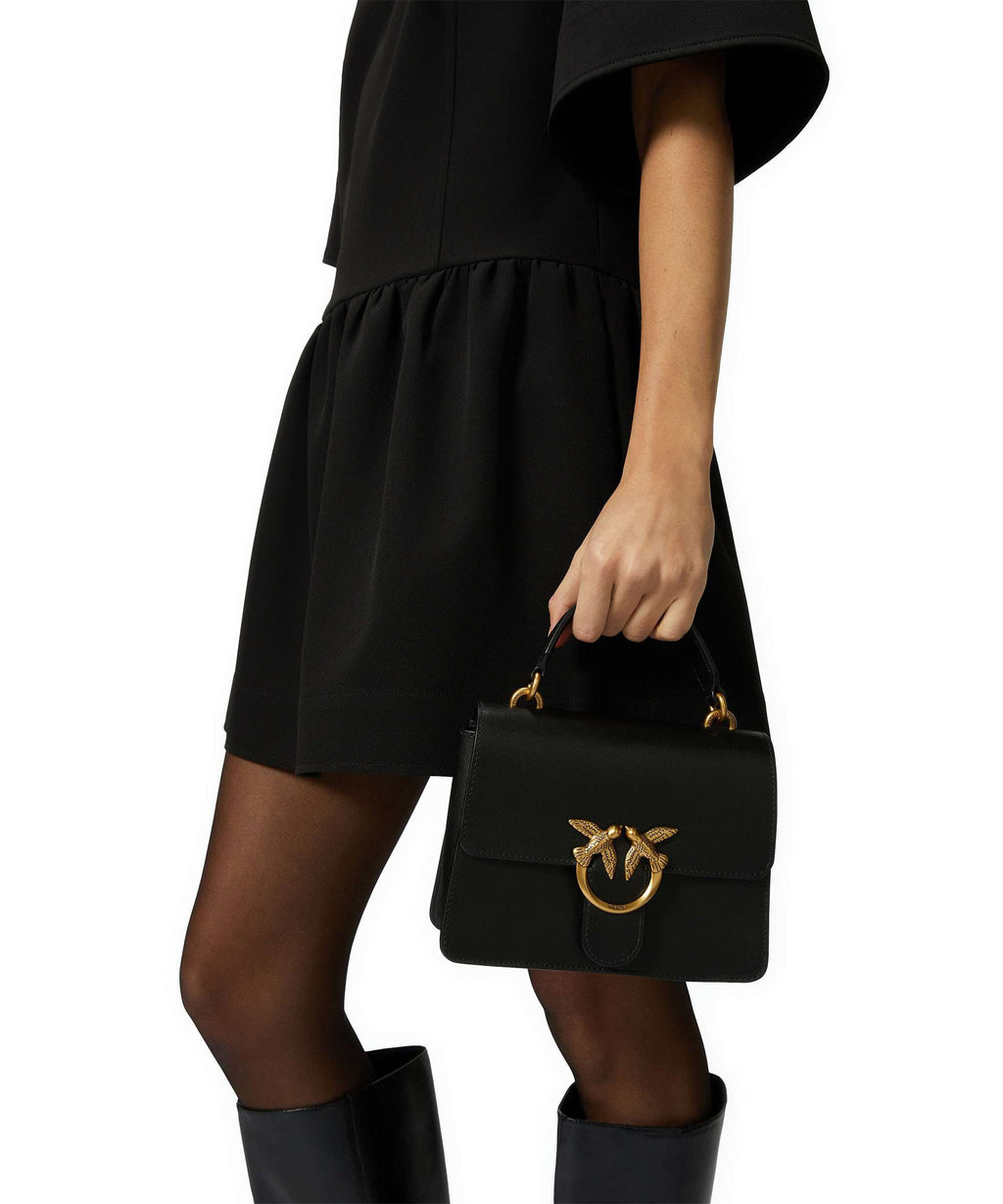 Pinko Love One Mini Handbag nero/antique gold