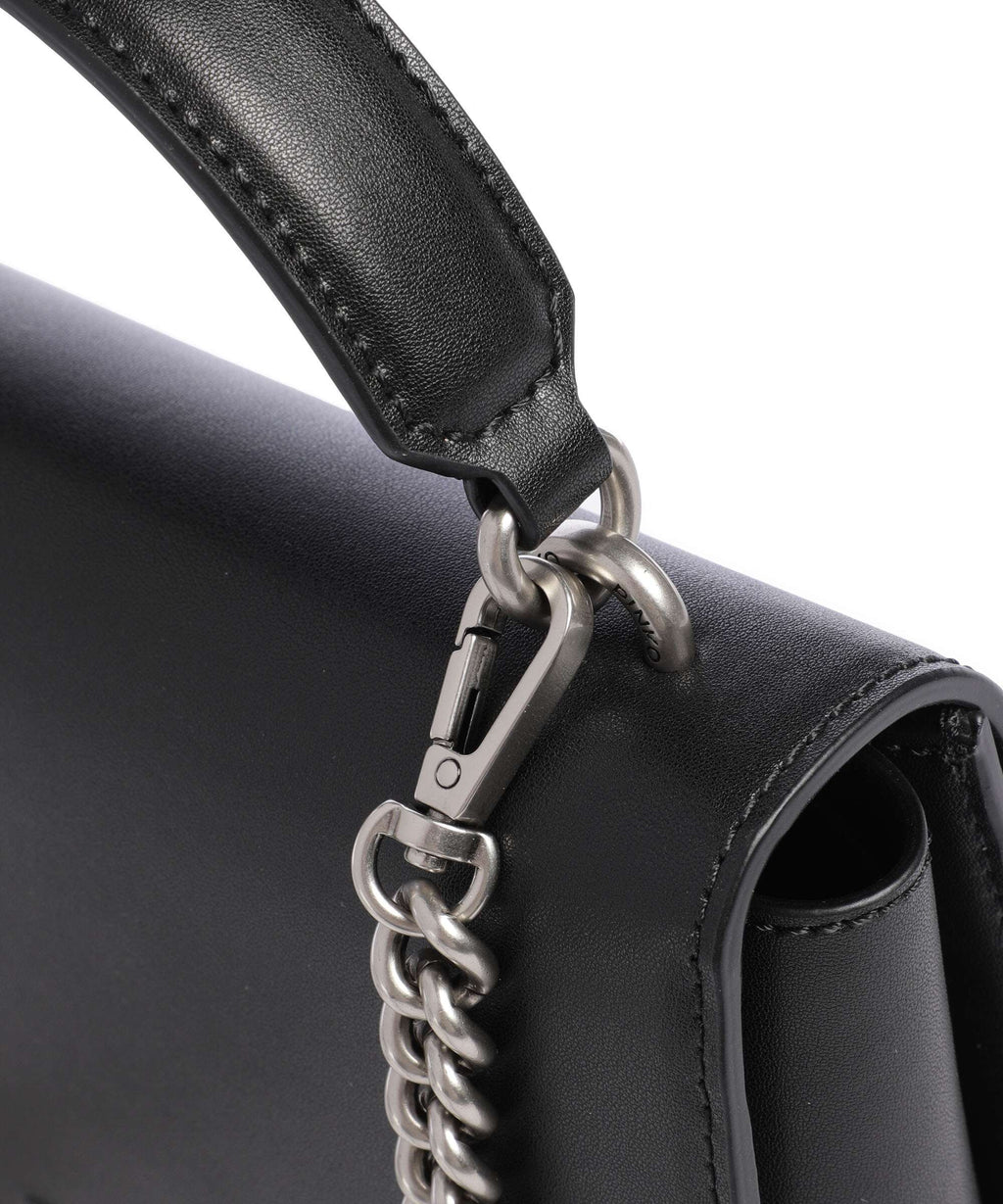 Pinko Love One Mini Handbag nero/old silver