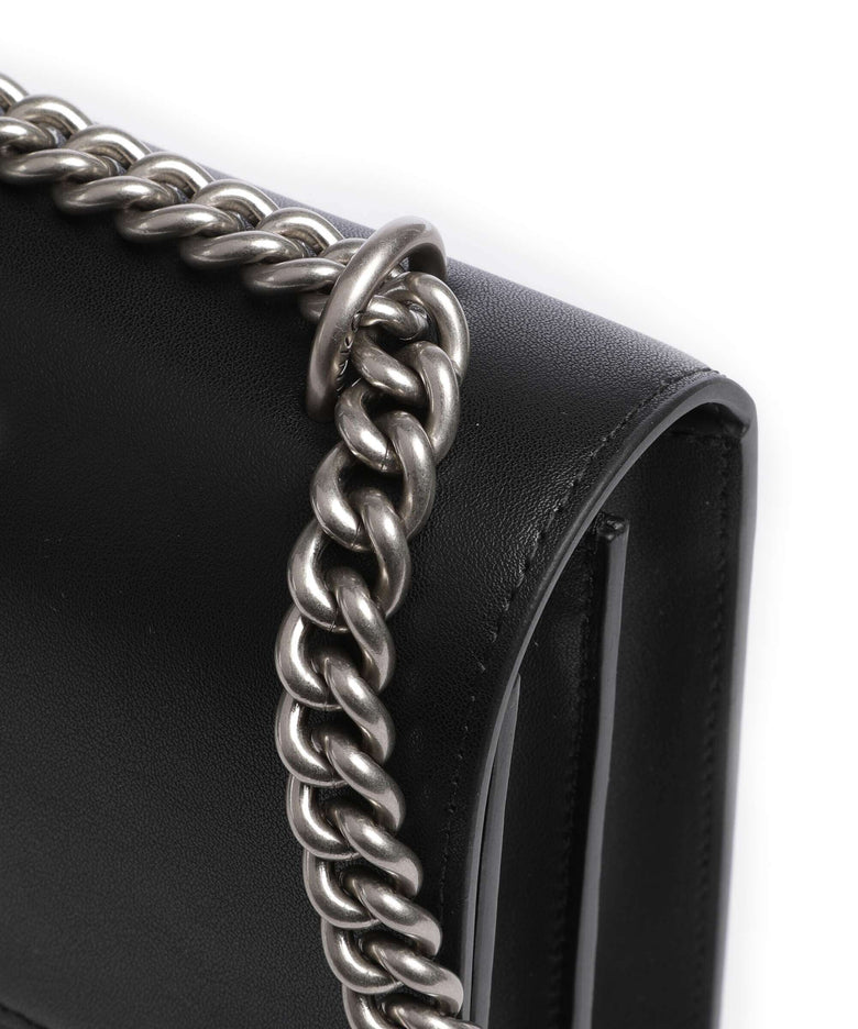 Pinko Love One Classic Shoulder bag nero/old silver