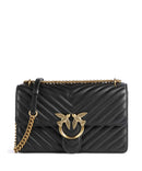 Pinko Love One Classic Taška přes rameno nero/antique gold