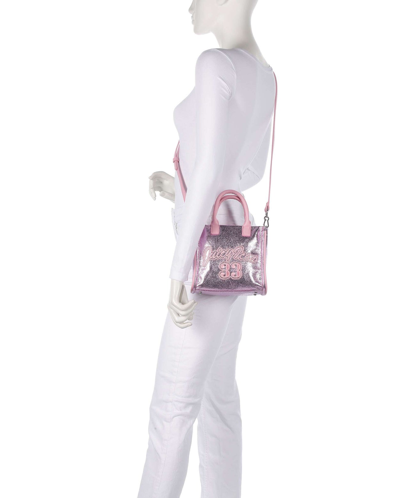 Juicy Couture Iris Metallic S Crossbody bag metallic juicy pink