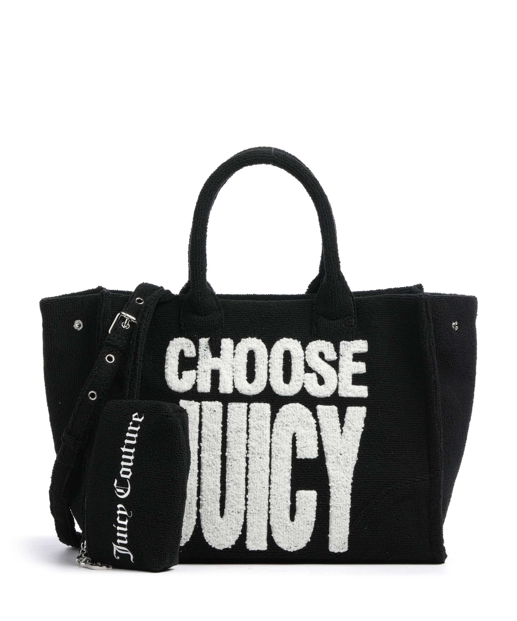 Juicy Couture Iris Toweling M Handbag black