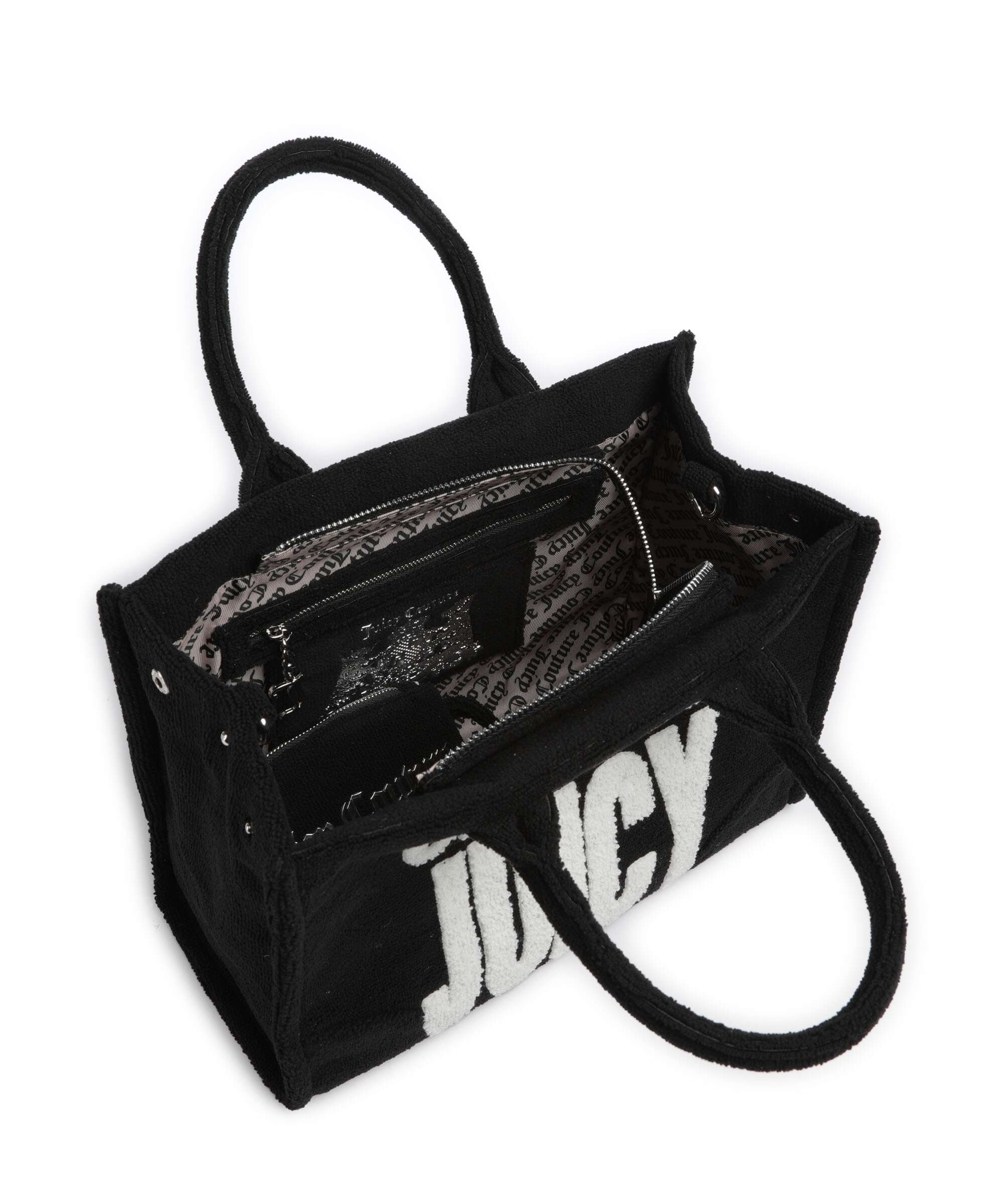 Juicy Couture Iris Toweling M Handbag black