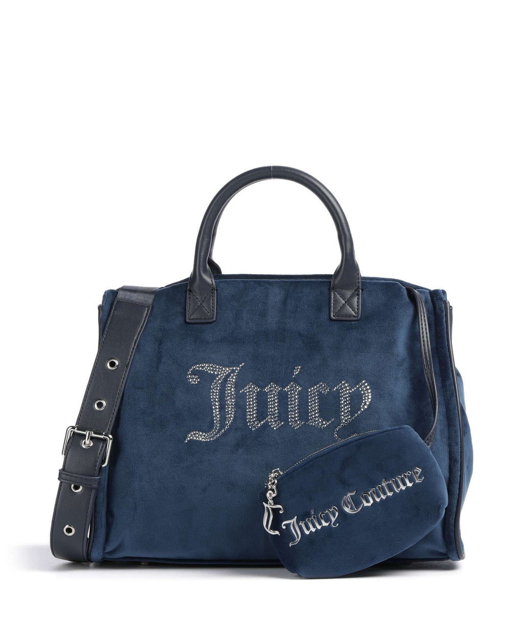 Juicy Couture Iris Velvet M Handbag night sky