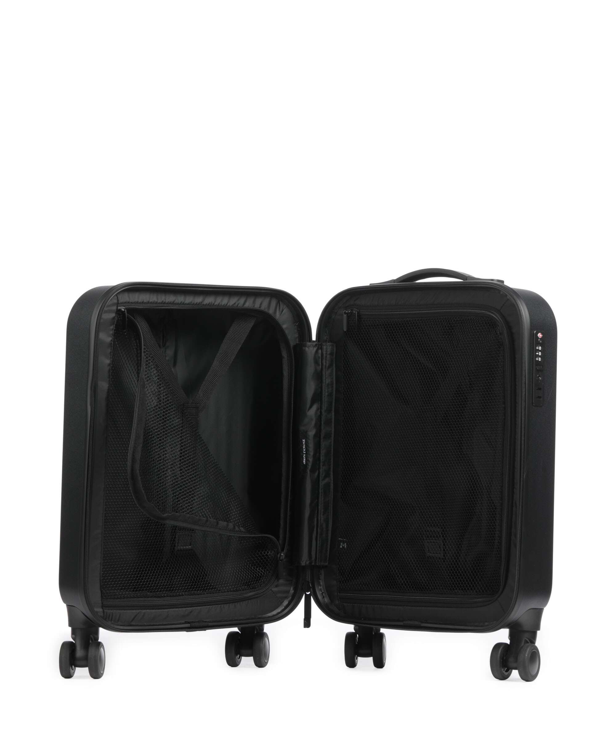 Armani Exchange Maui Spinner (4 wheels) black beauty