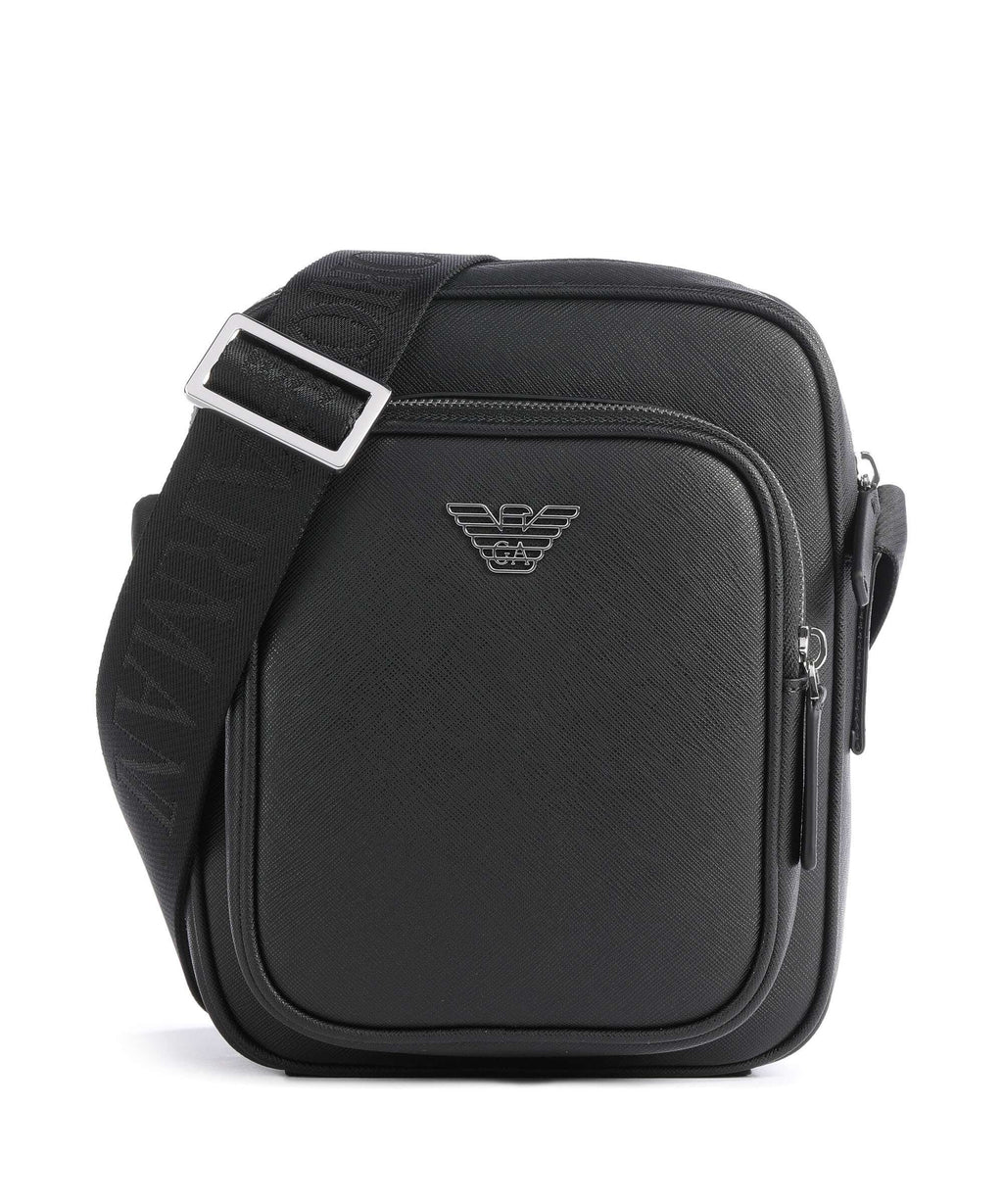 Emporio Armani Business Regenerated Crossbody bag black 