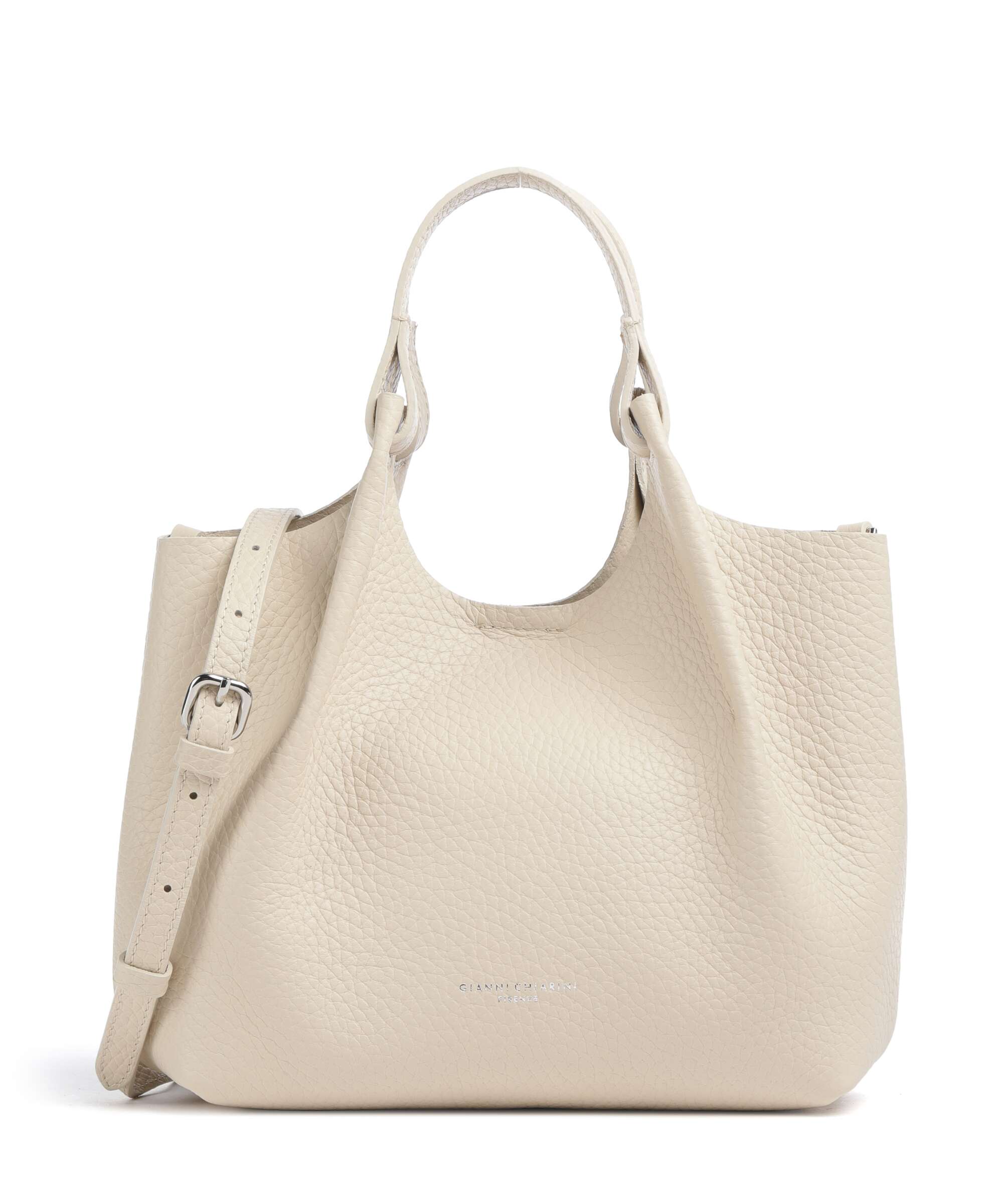 Gianni Chiarini Dua M Handbag alabaster
