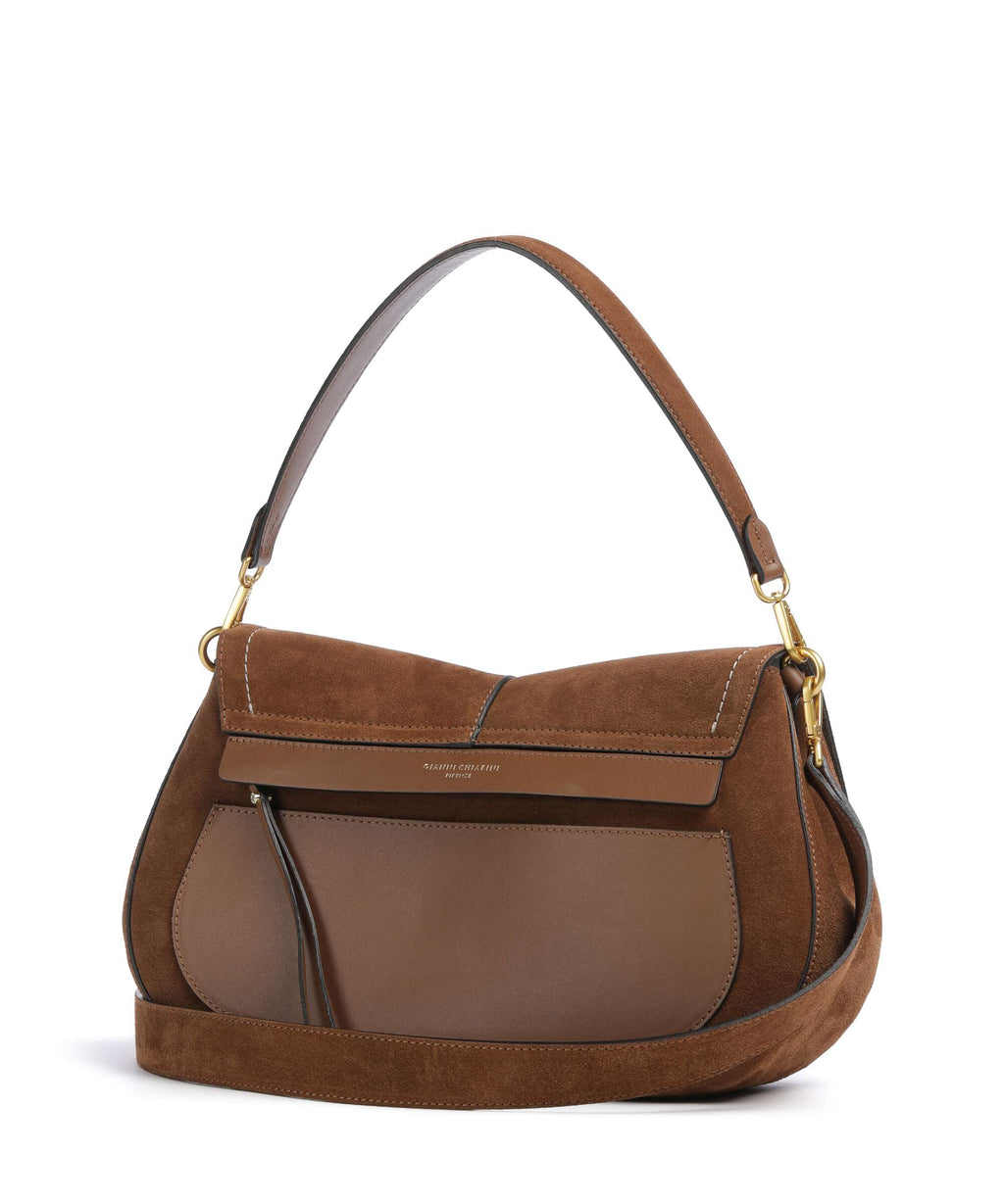 Gianni Chiarini Helena Round Shoulder bag cognac