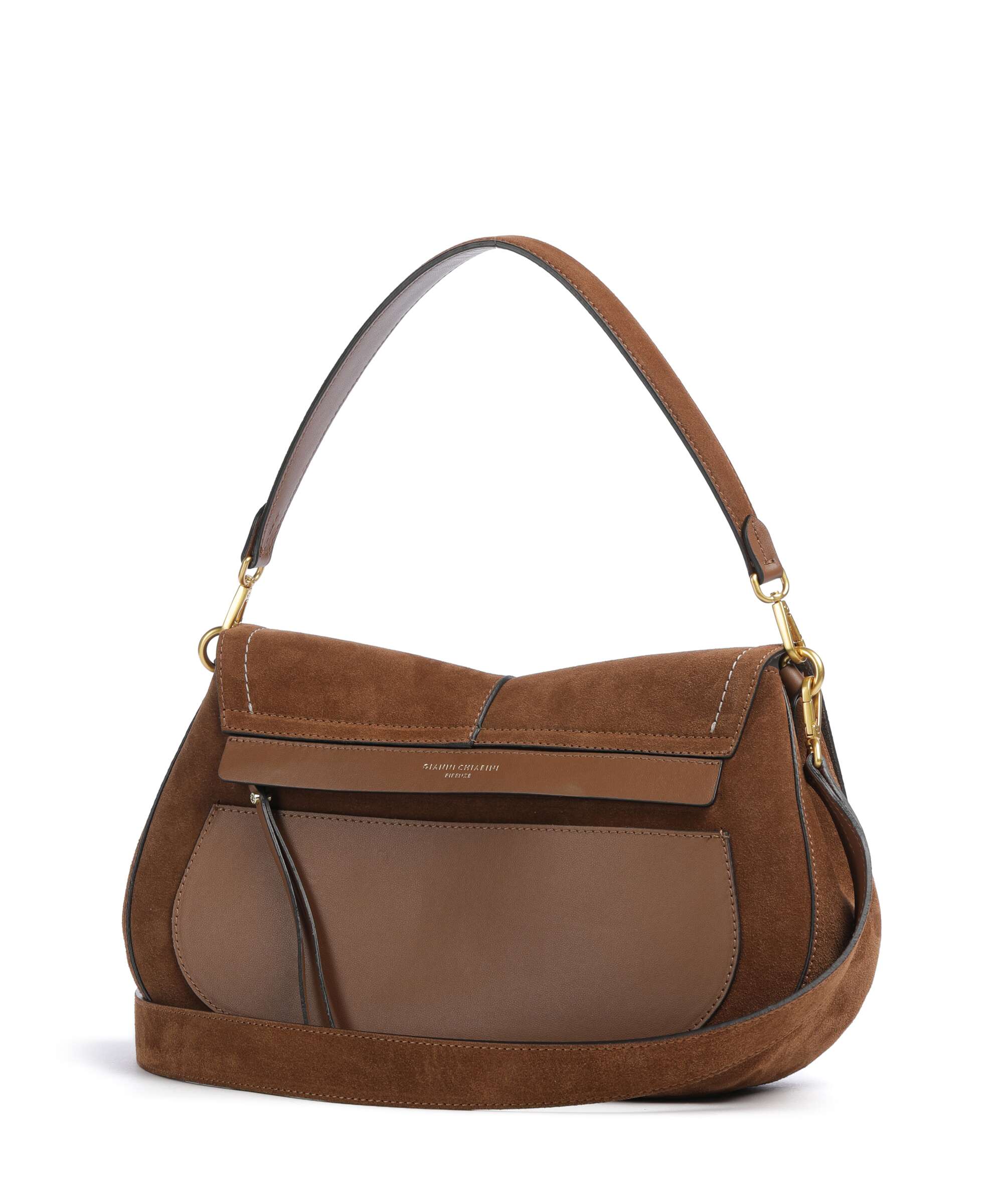 Gianni Chiarini Helena Round Shoulder bag cognac