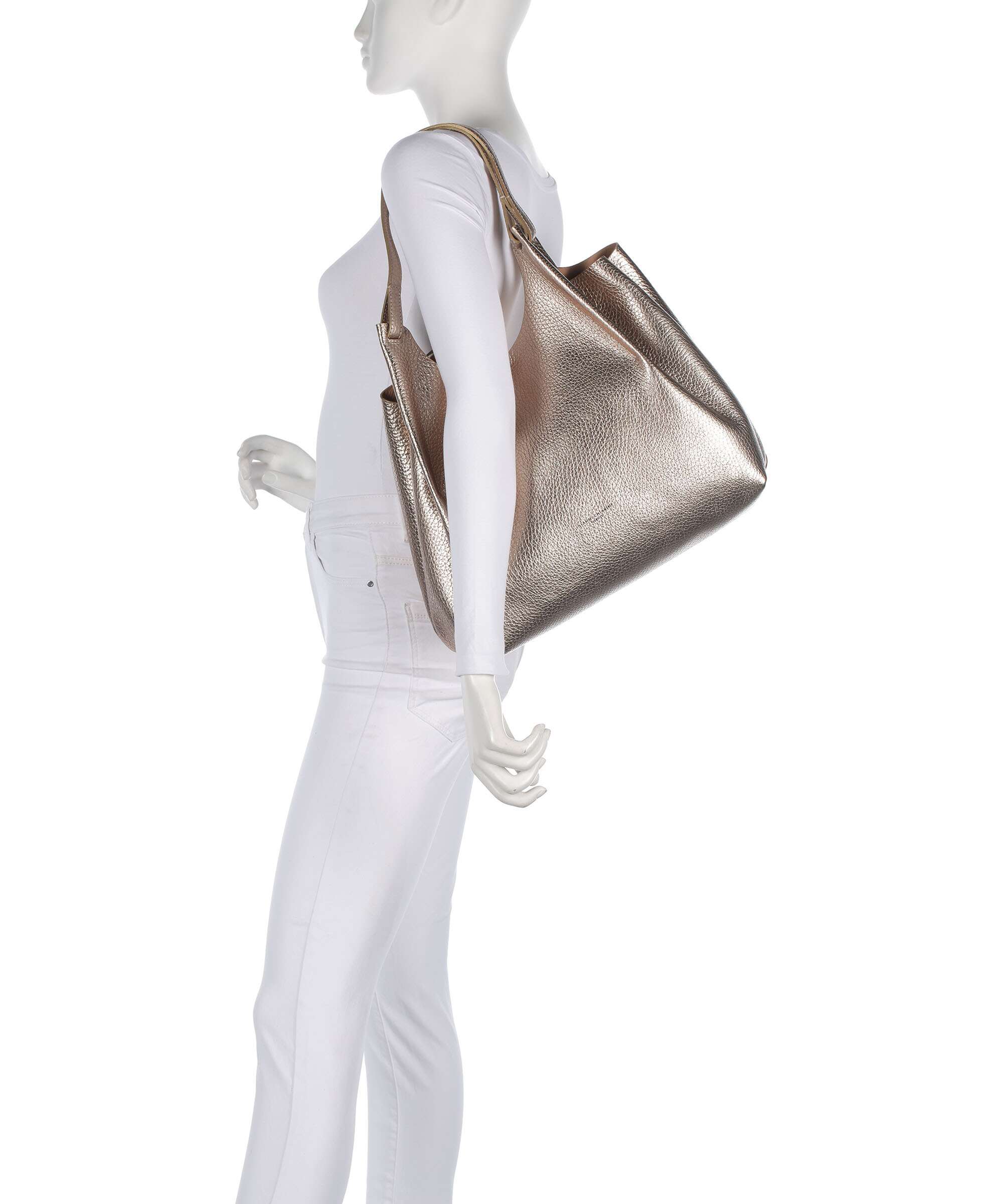 Gianni Chiarini Dua L Tote bag mirage clay