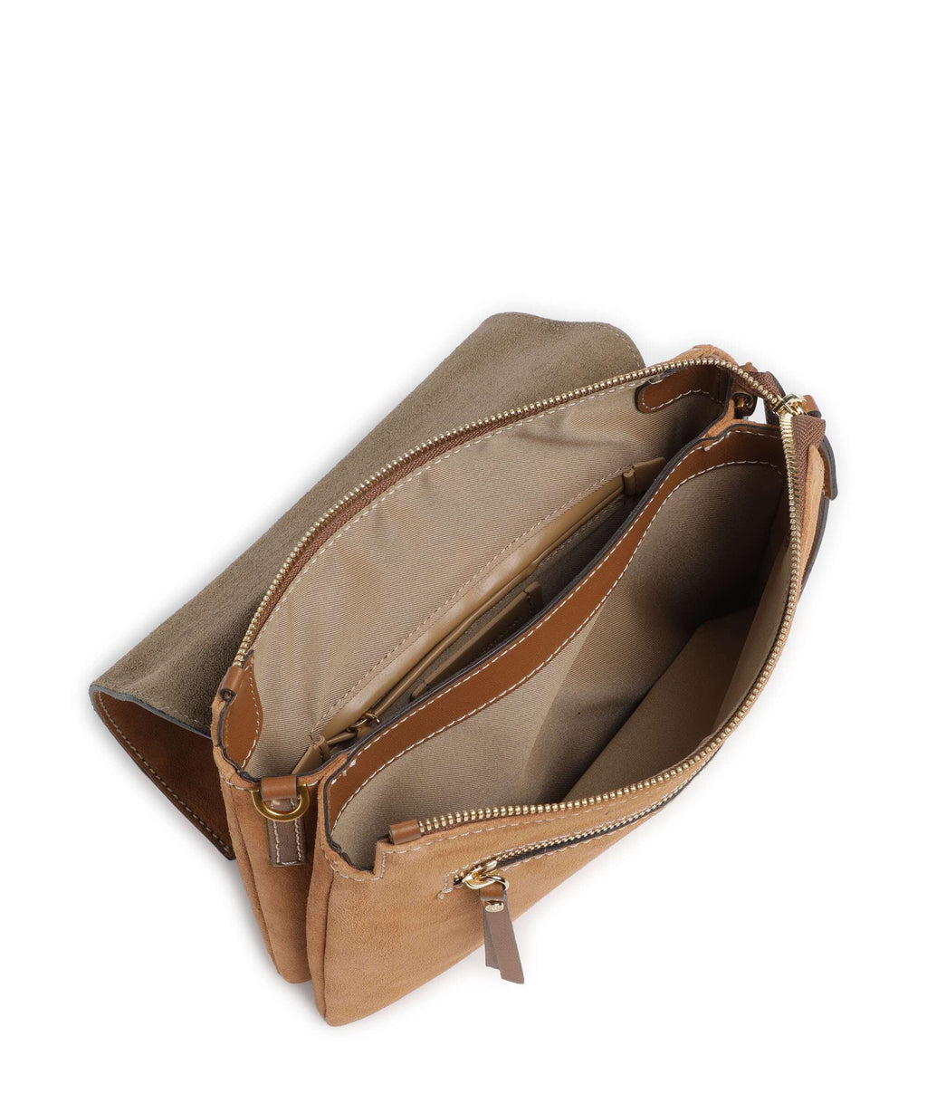 Gianni Chiarini Three Crossbody bag caramel